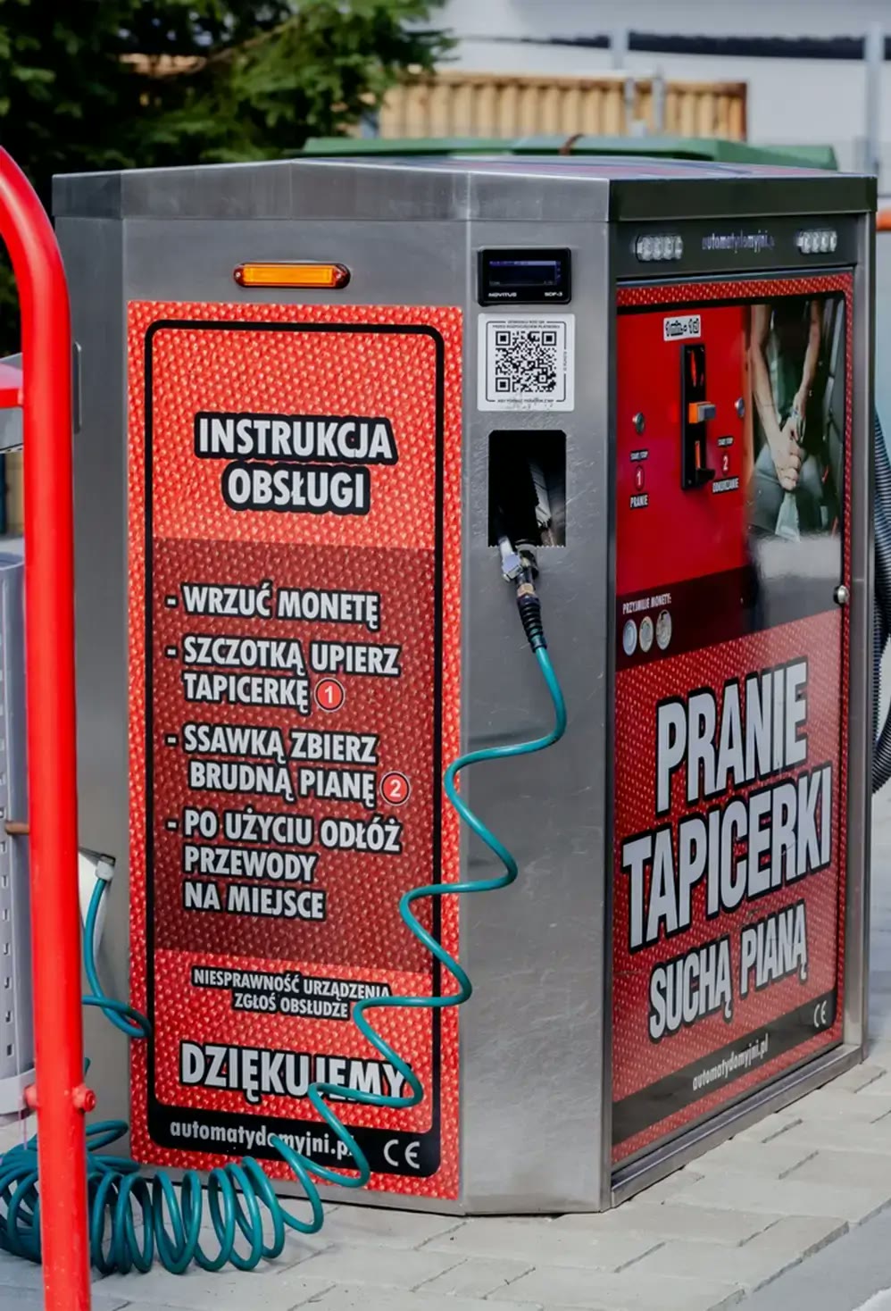 Odkurzacz piorący tapicerkę na Myjni ADM-24H w Nowym Sączu